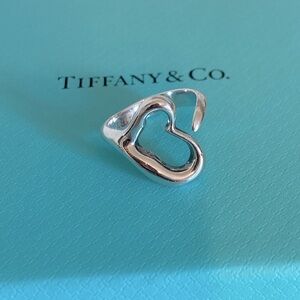 Tiffany & Co Elsa Peretti Open Heart Ring
